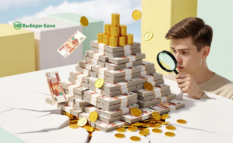 Финансовая пирамида — как распознать и не потерять деньги